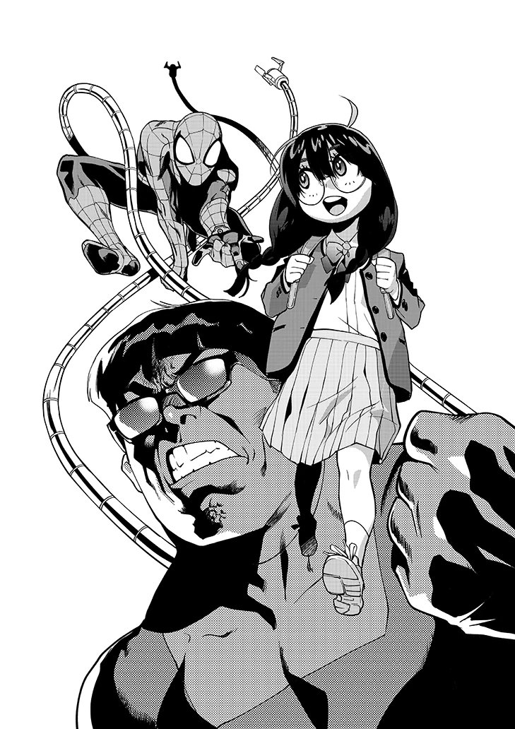 漫威x少年Jump 衍生漫画《蜘蛛侠：章鱼女孩》即将连载插图3爱奇漫