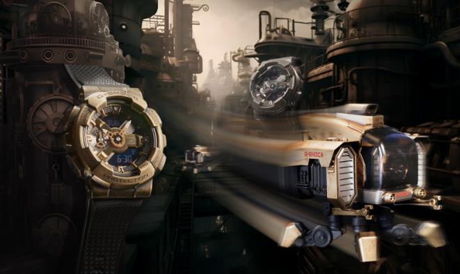 蒸汽朋克，机甲觉醒！G-SHOCK全新「时间战士」邀你韧意穿越插图3爱奇漫