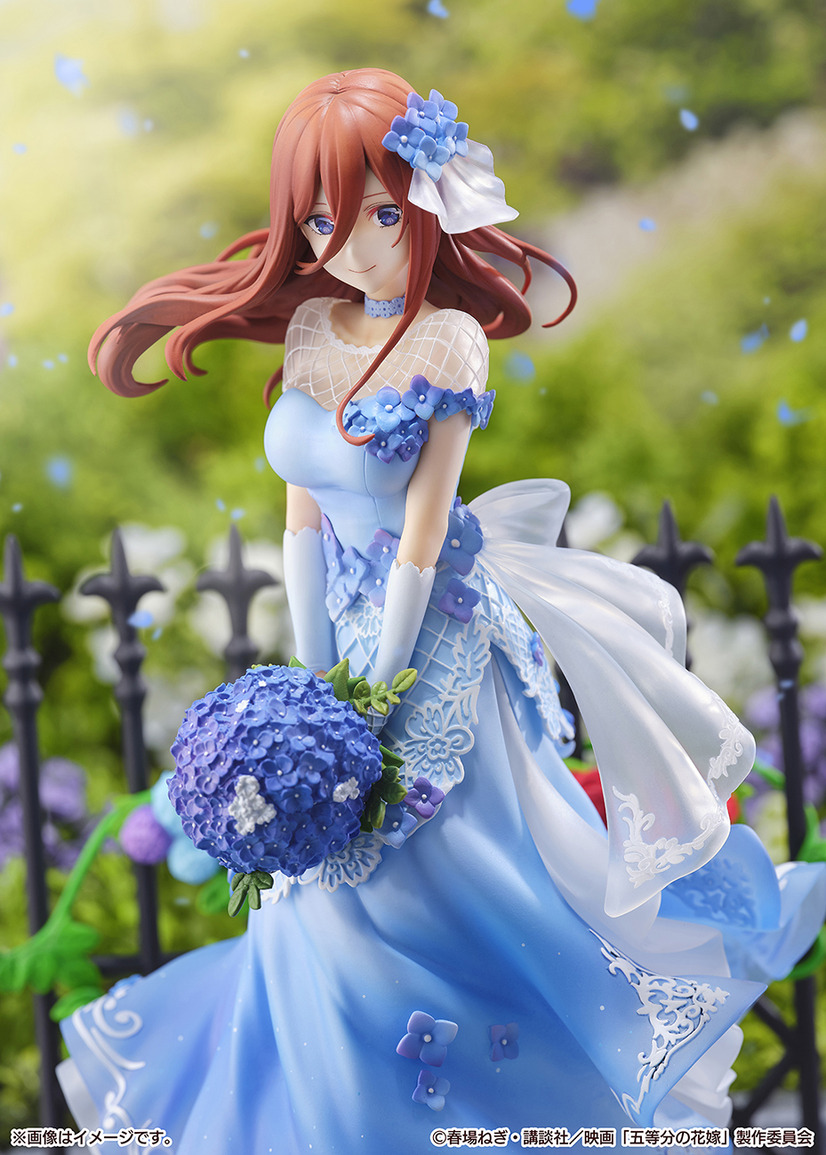 《五等分的新娘》中野三玖1/7比例手办开始预约插图5爱奇漫