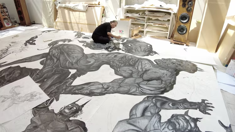 天野喜孝艺术作品《ZAN》电影化决定！插图5爱奇漫