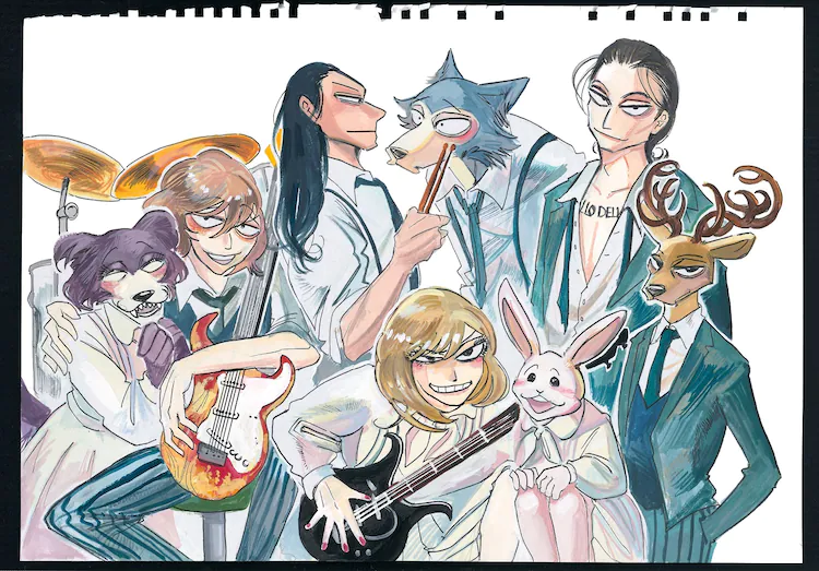 《BEASTARS》×Måneskin合作MV公开插图3爱奇漫