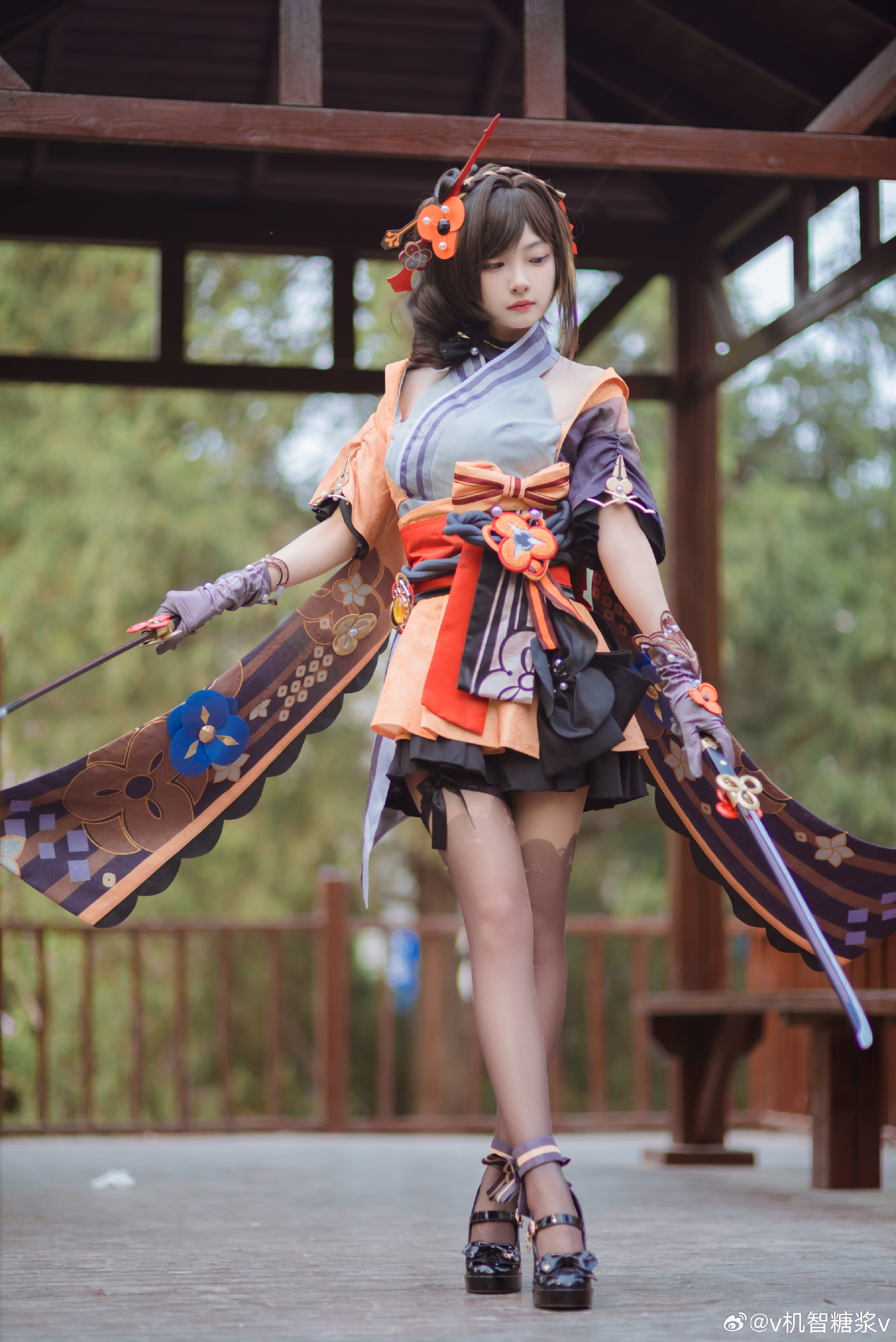 cosplay 原神 千织@v机智糖浆v插图5爱奇漫