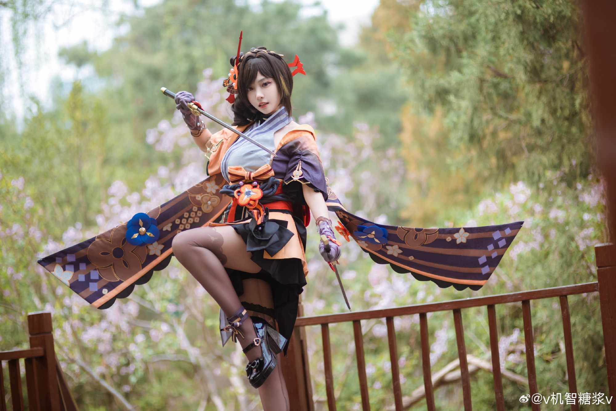 cosplay 原神 千织@v机智糖浆v插图13爱奇漫
