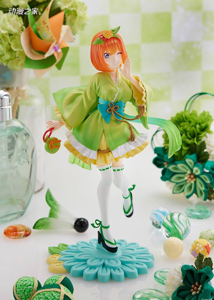 FuRyu《五等分的花嫁》四叶迷你浴衣版手办插图1爱奇漫