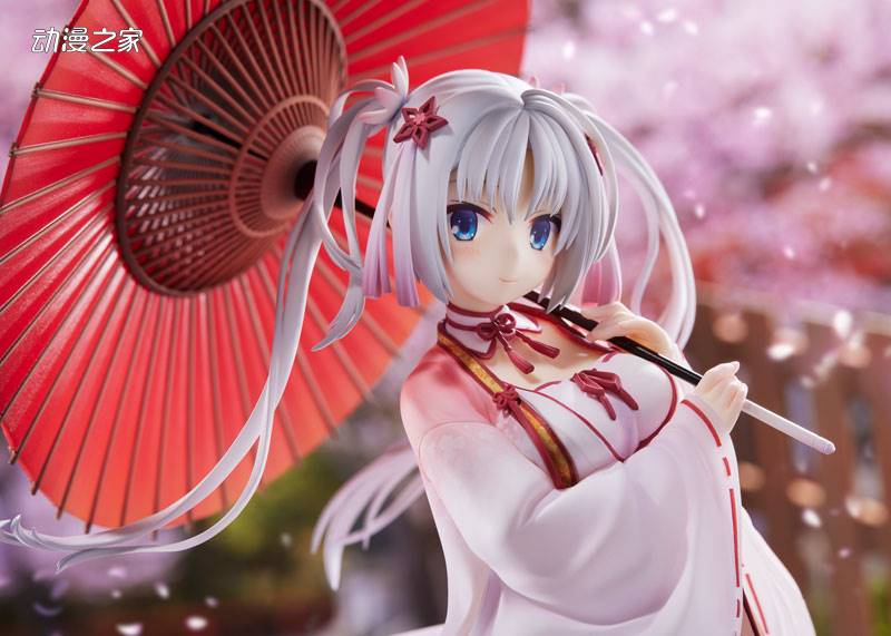 AliceGlint《千恋*万花》朝武芳乃1/7比例手办插图7爱奇漫