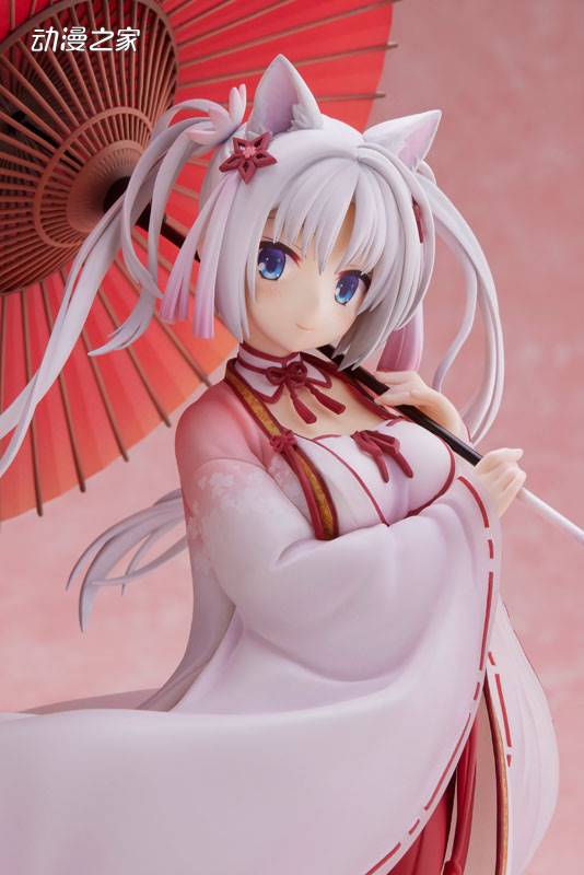 AliceGlint《千恋*万花》朝武芳乃1/7比例手办插图23爱奇漫