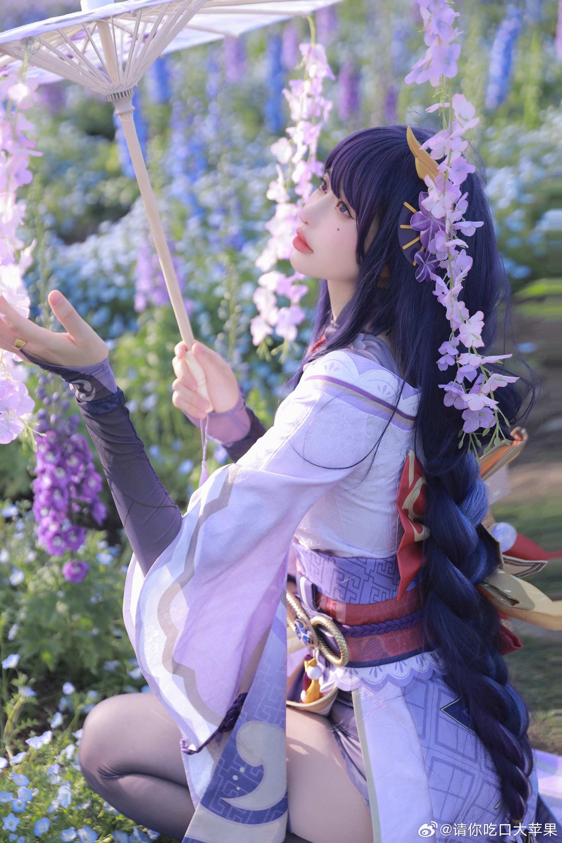 原神 雷电将军 COSer：请你吃口大苹果插图11爱奇漫