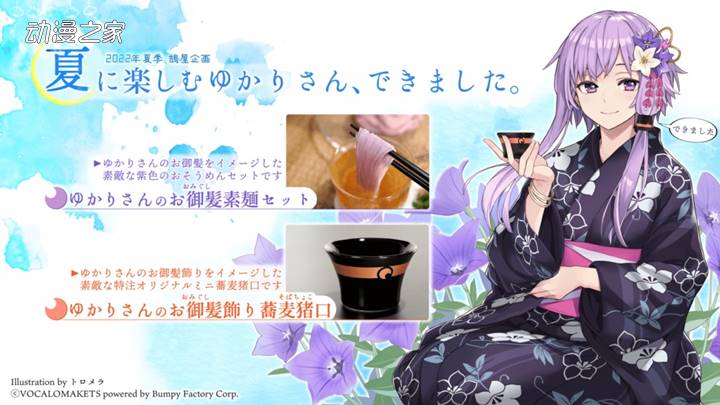 VOCALOID结月缘推出“缘的头发挂面套装”插图1爱奇漫