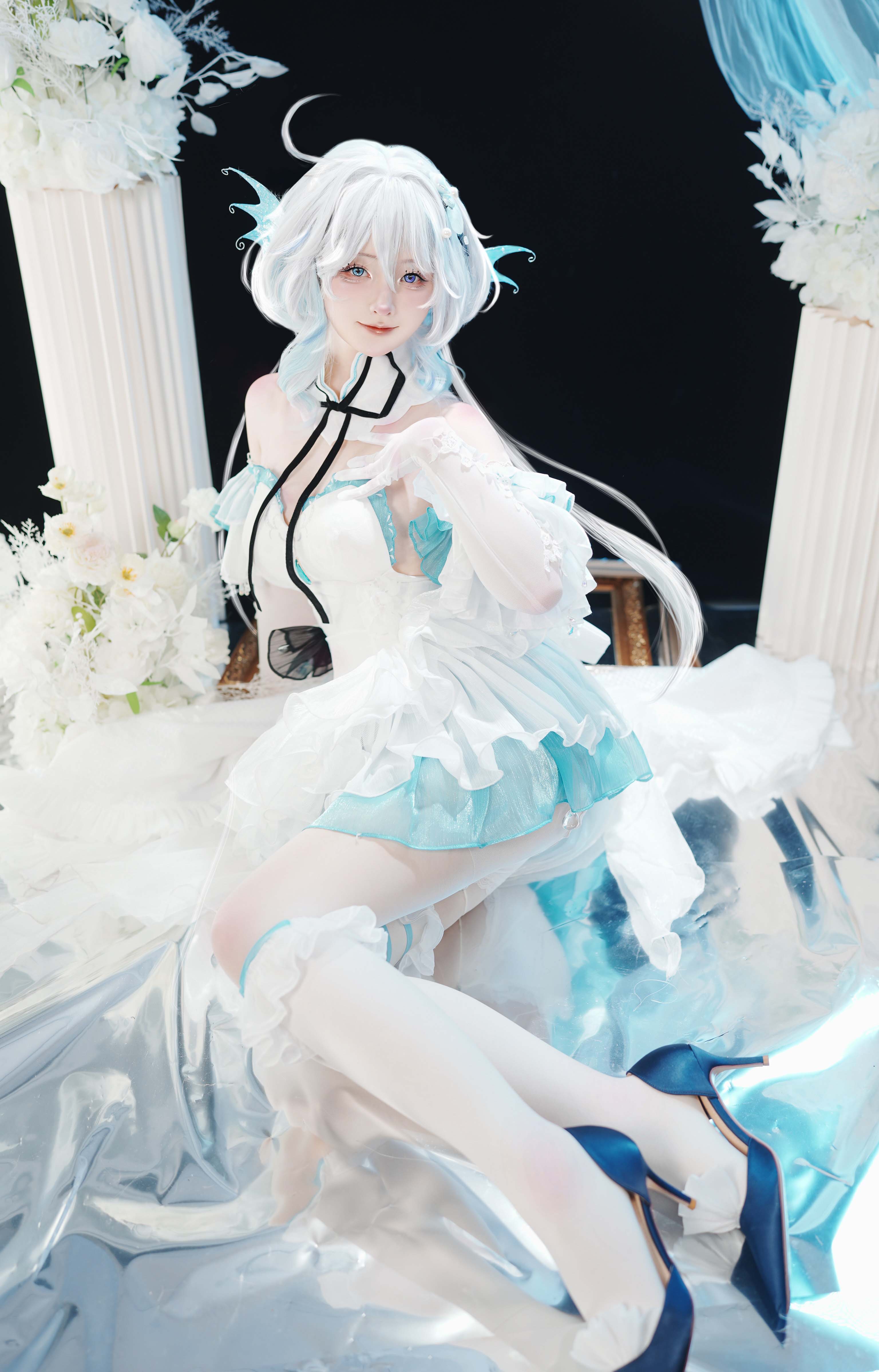 [COSplay]原神芭芭拉 人鱼水精灵插图3爱奇漫