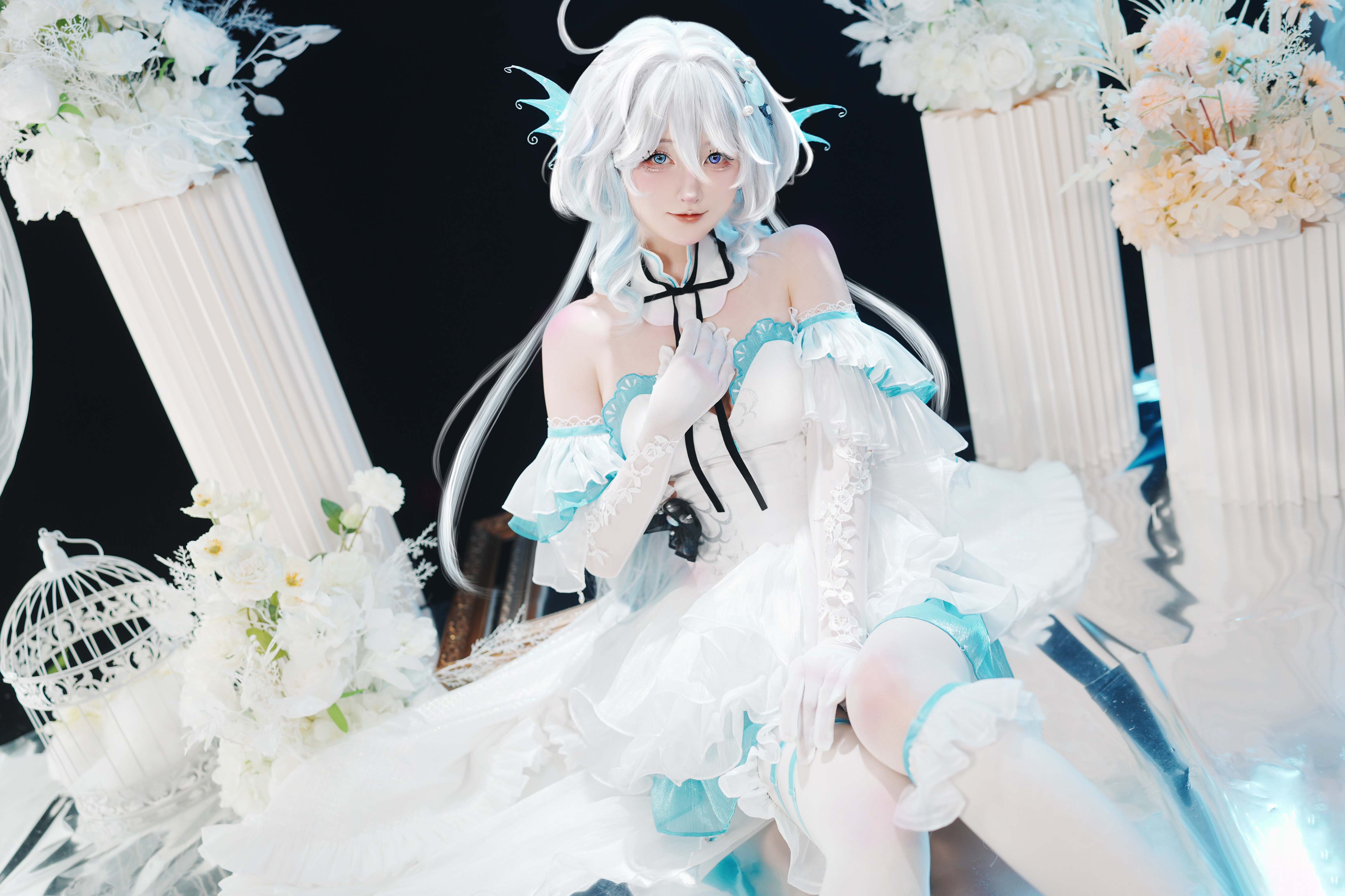 [COSplay]原神芭芭拉 人鱼水精灵插图7爱奇漫