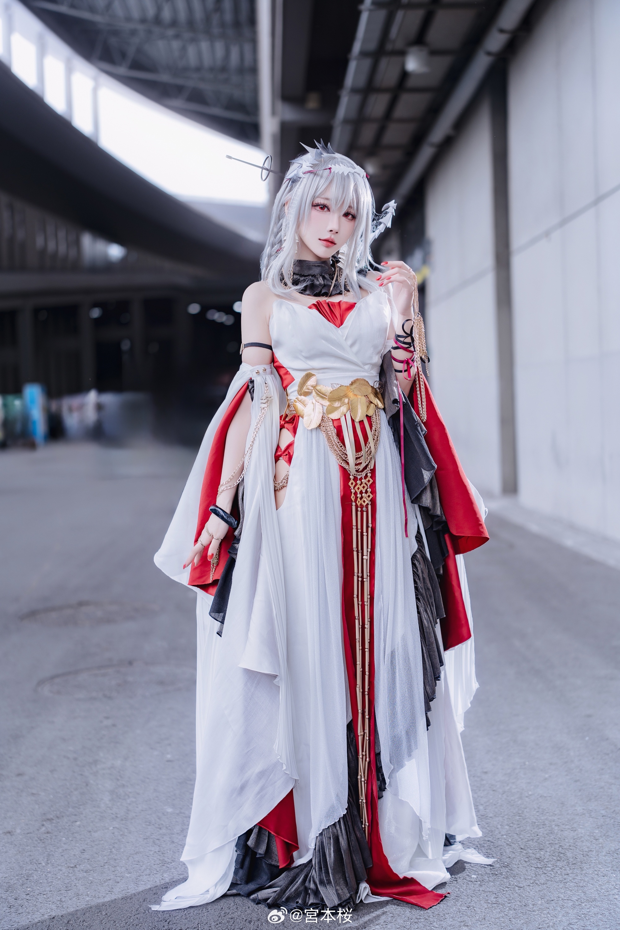 COSPLAY 明日方舟 浊心斯卡蒂插图5爱奇漫