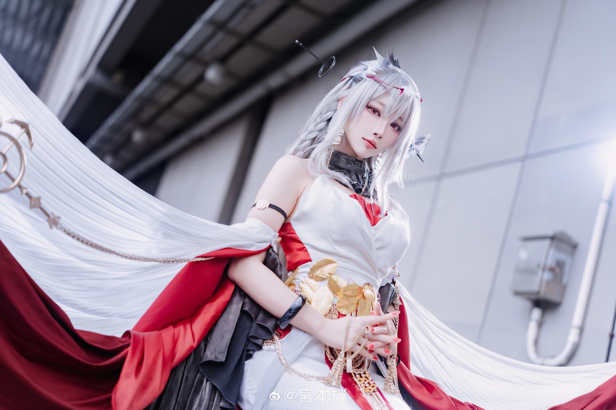 COSPLAY 明日方舟 浊心斯卡蒂插图13爱奇漫