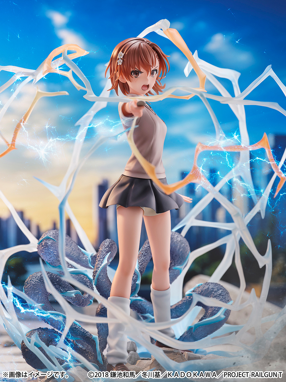 《某科学的超电磁炮T》御坂美琴1/7比例手办开始预约插图3爱奇漫