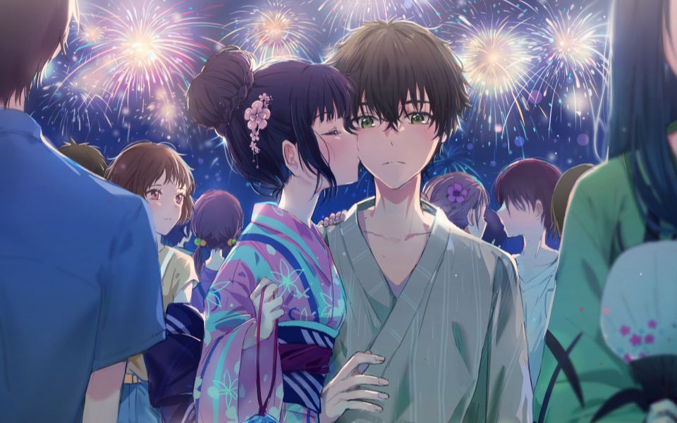 动画电影《烟花》的主题曲《打上花火》插图1爱奇漫