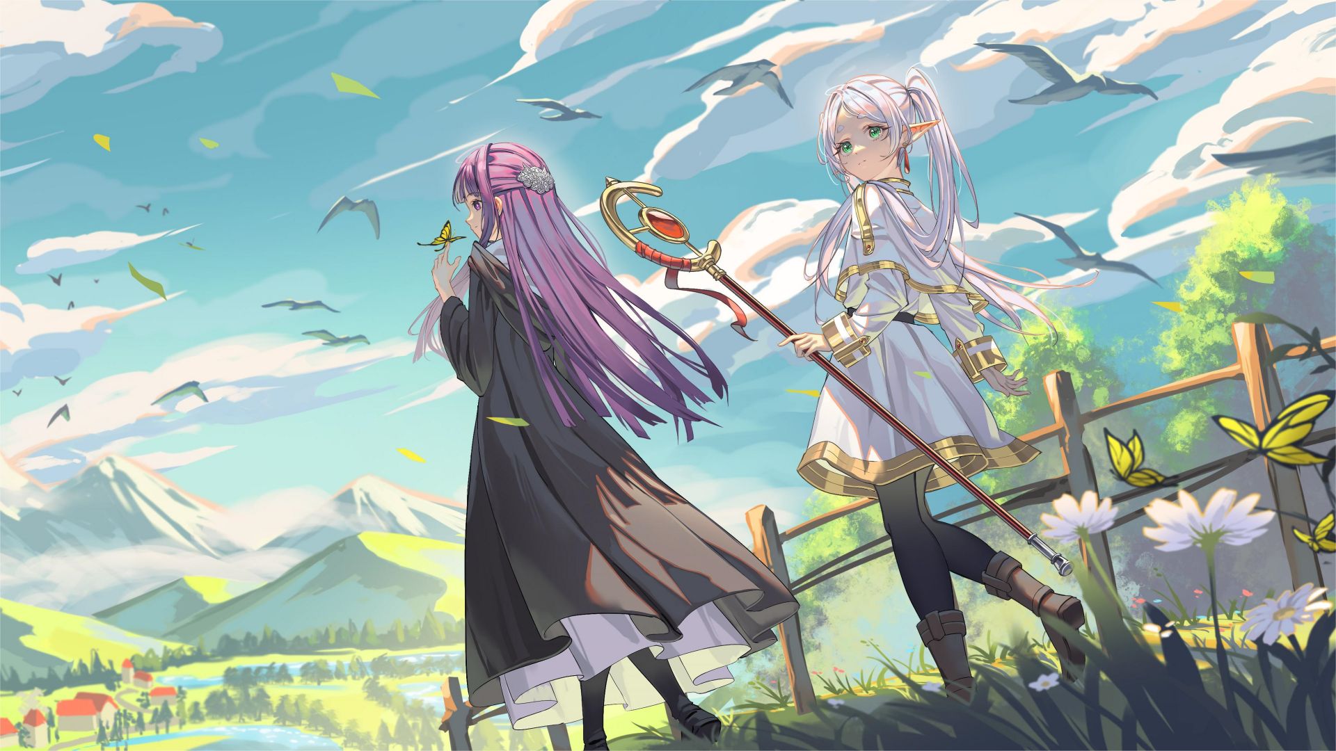 葬送的芙莉莲 OP2 晴る(放晴) -ヨルシカ插图1爱奇漫