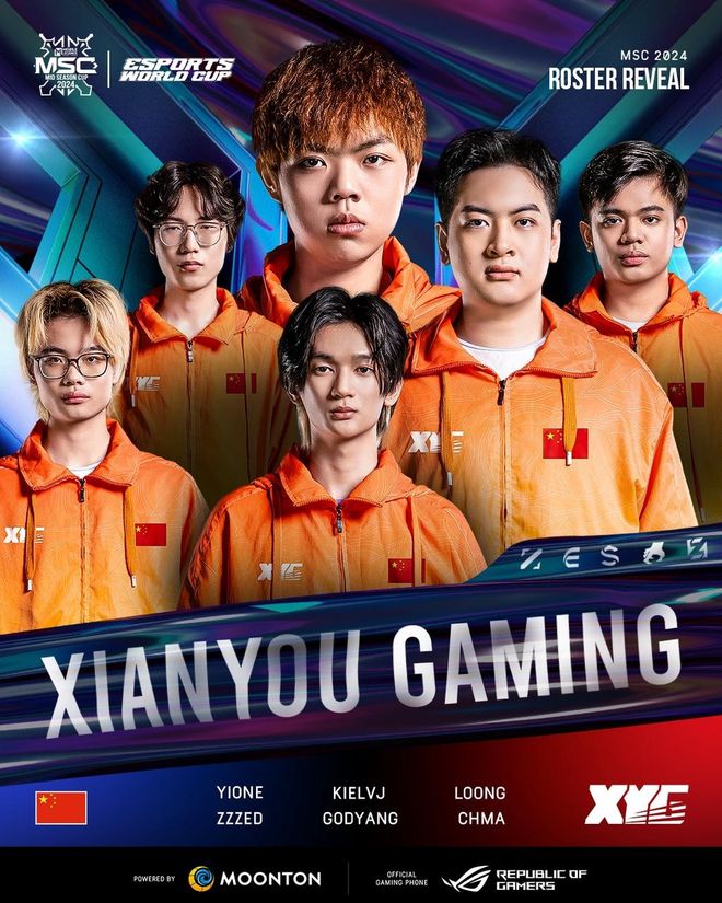 张大仙的XYG征战世界杯！电竞世界杯小组赛战队公布！插图1爱奇漫