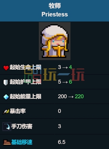 元气骑士牧师怎么玩 牧师角色攻略插图3爱奇漫