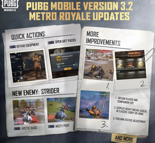 pubg国际服手游3.2更新内容一览插图1爱奇漫