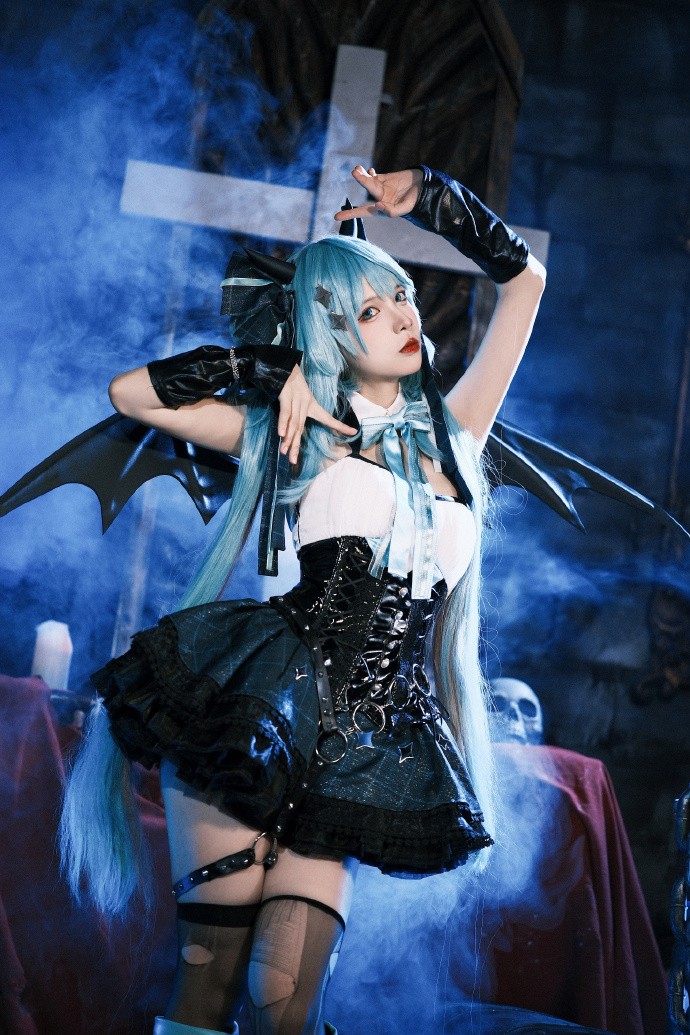 初音x小浣熊联动插图3爱奇漫