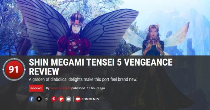 《真女神转生5 Vengeance》媒体评分已解禁插图3爱奇漫