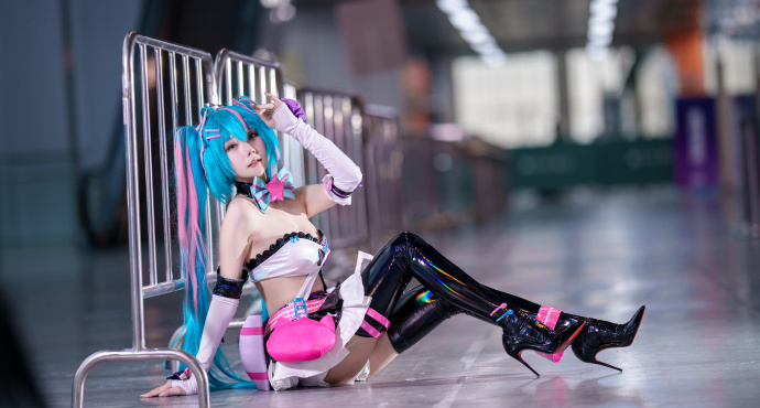 这好像是我第一次cos初音未来插图21爱奇漫