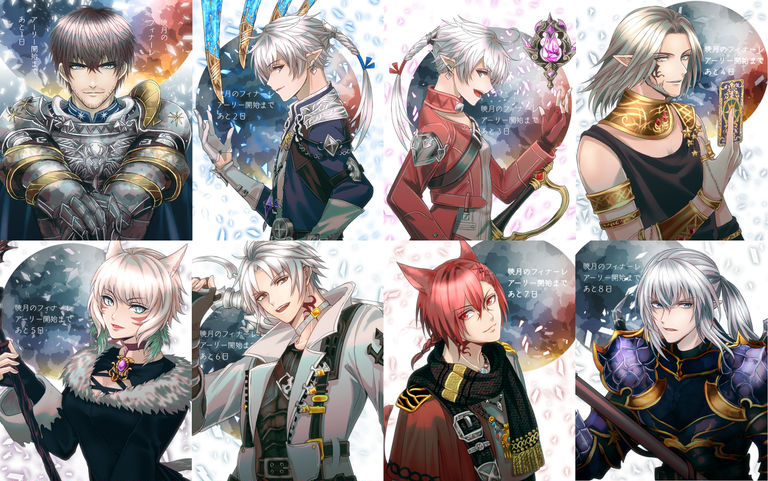 《最终幻想14：晓月之终途》中同人作品特辑插图27爱奇漫