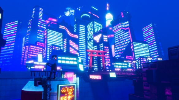 赛博朋克动作冒险游戏《Sky Dust》即将登陆Steam插图3爱奇漫