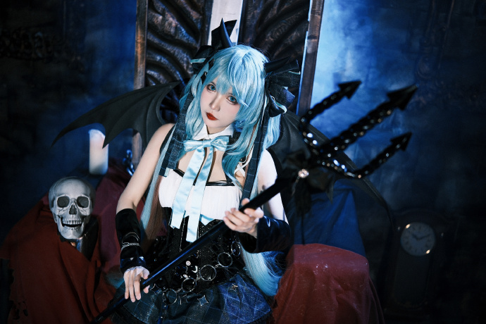 初音x小浣熊联动插图23爱奇漫