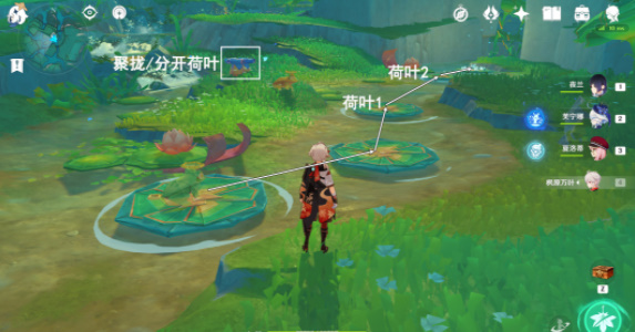 原神赐福森林纸蛙跳远解谜插图5爱奇漫