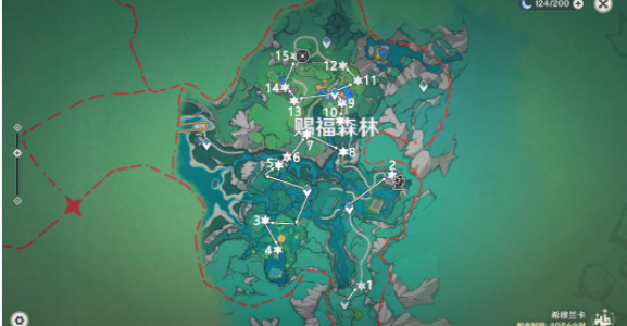 原神赐福森林欢声飞羽收集攻略插图3爱奇漫