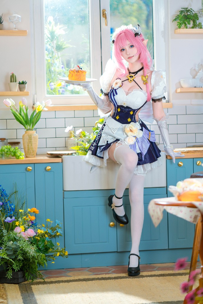 粉色甜心小姐插图3爱奇漫