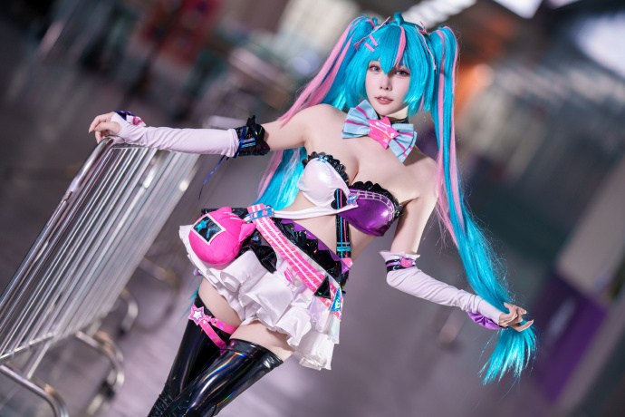 这好像是我第一次cos初音未来插图5爱奇漫