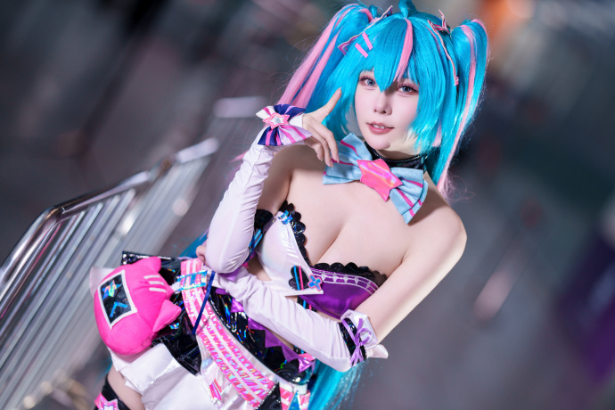 这好像是我第一次cos初音未来插图23爱奇漫