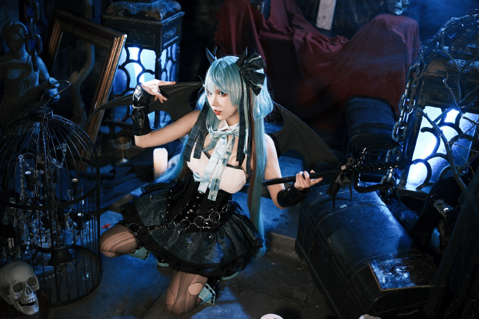 初音x小浣熊联动插图5爱奇漫