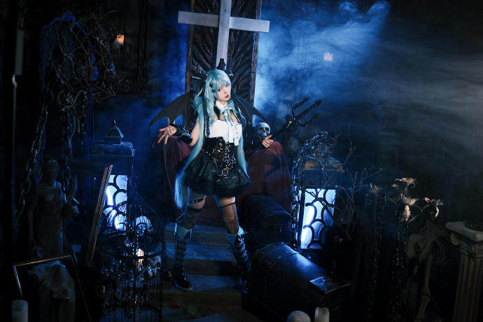 初音x小浣熊联动插图31爱奇漫