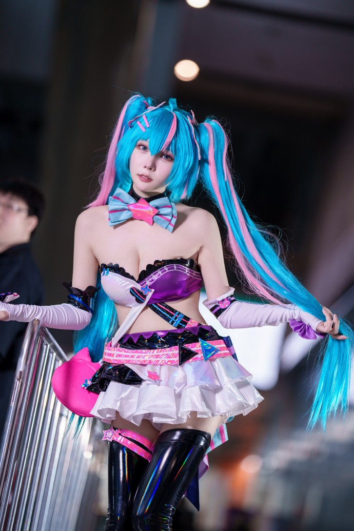 这好像是我第一次cos初音未来插图7爱奇漫