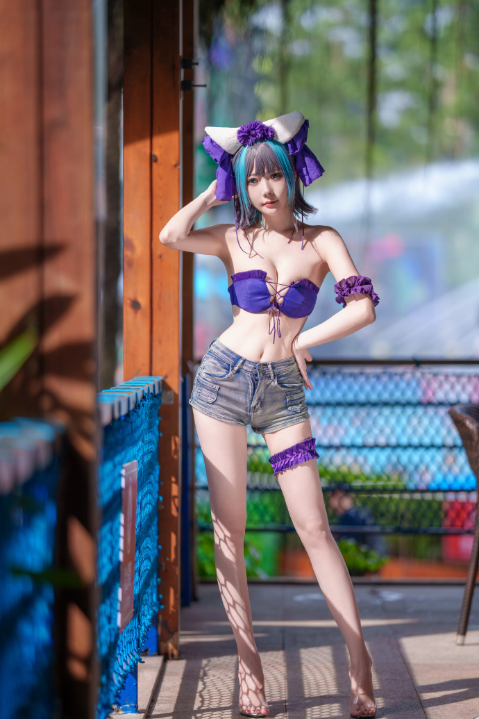 是方便玩水版柴郡猫～插图21爱奇漫