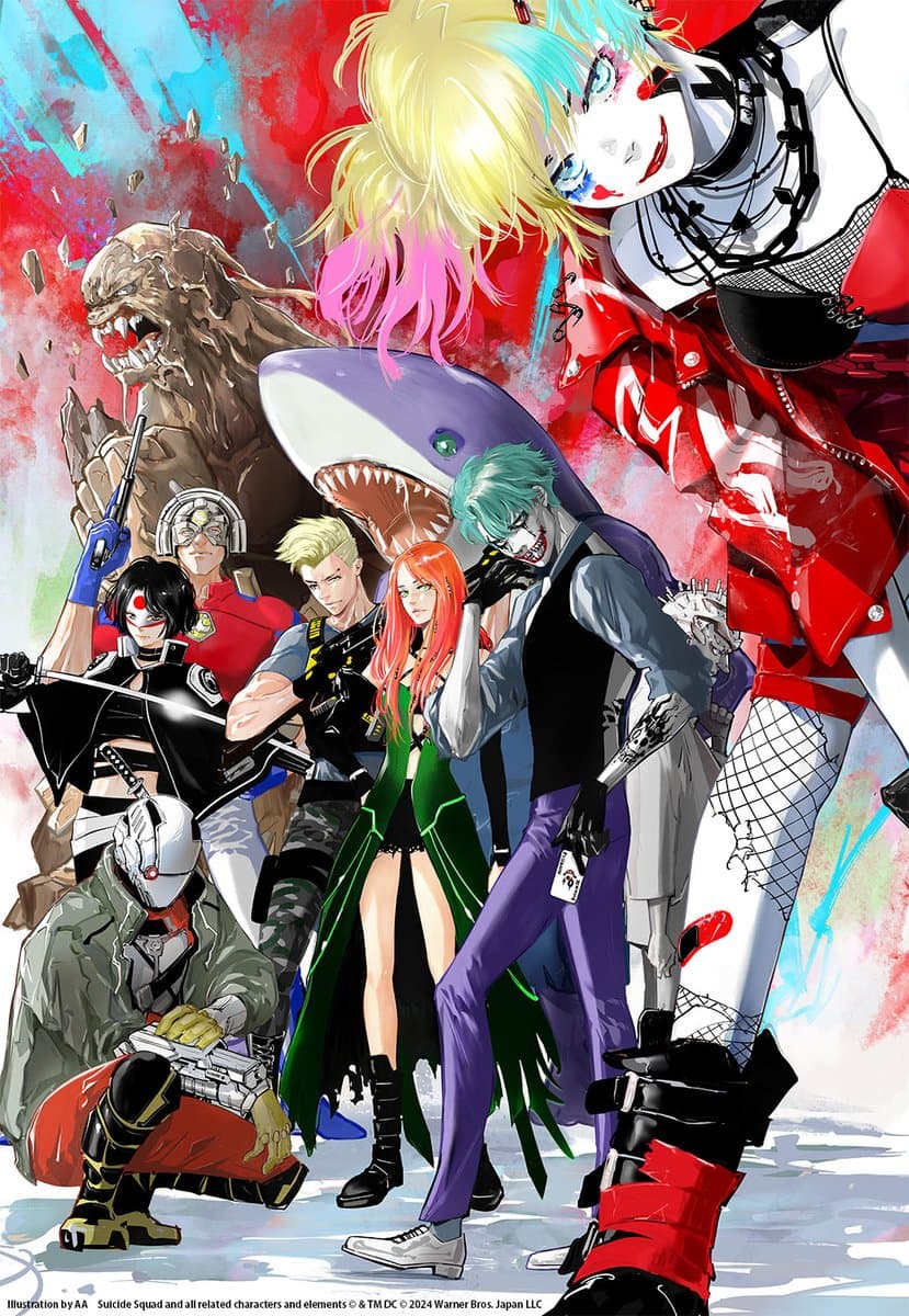 动画《异世界自杀小队 / X特遣队的奇幻之旅》（Suicide Squad ISEKAI）公开第二弹原案视觉图插图1爱奇漫