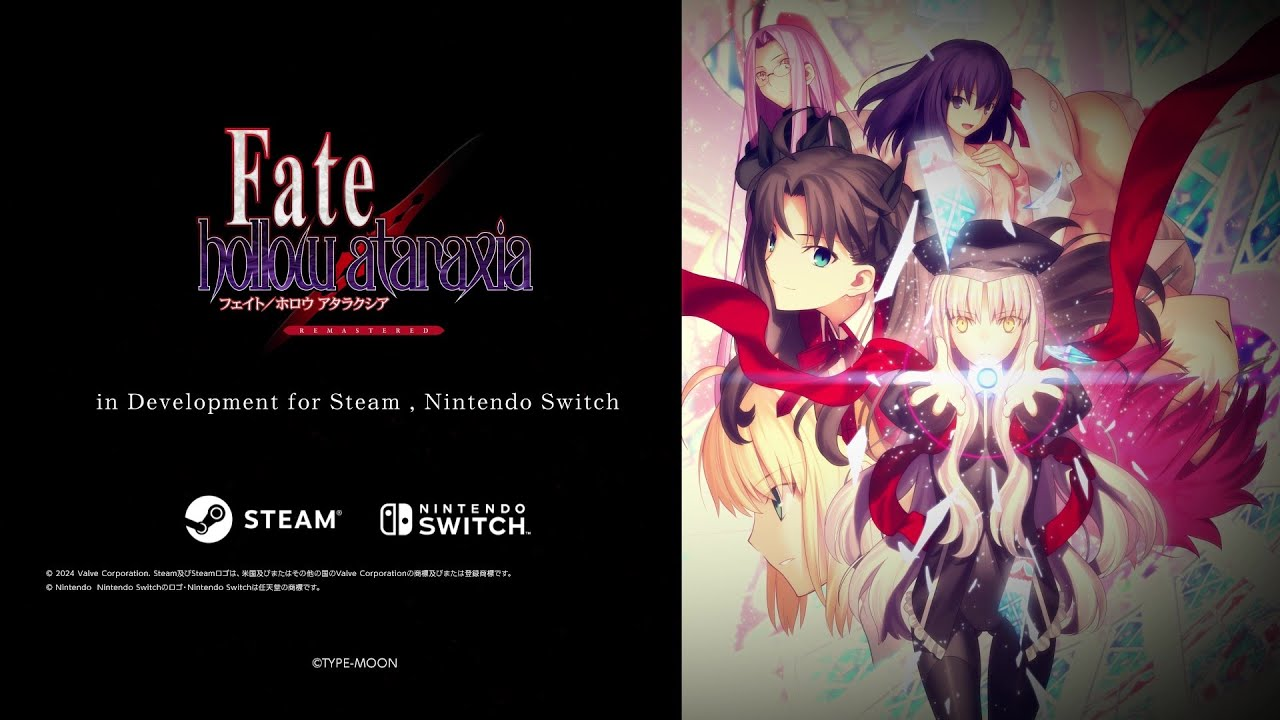 《Fate/hollow ataraxia高清重制》宣布 登陆Switch和PC插图1爱奇漫