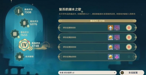 《原神》复苏的潮水之歌通关阵容分享插图3爱奇漫