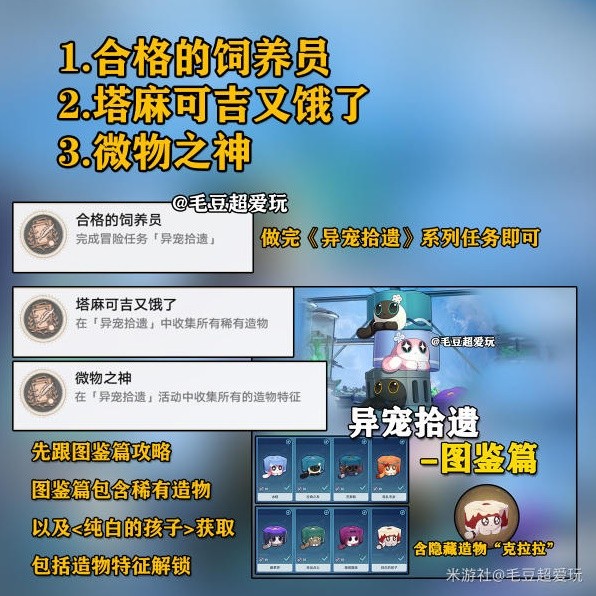 《崩坏星穹铁道》异宠拾遗全成就解锁教学插图3爱奇漫