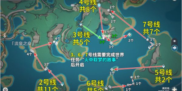 原神浪沫羽鳃采集路线插图5爱奇漫