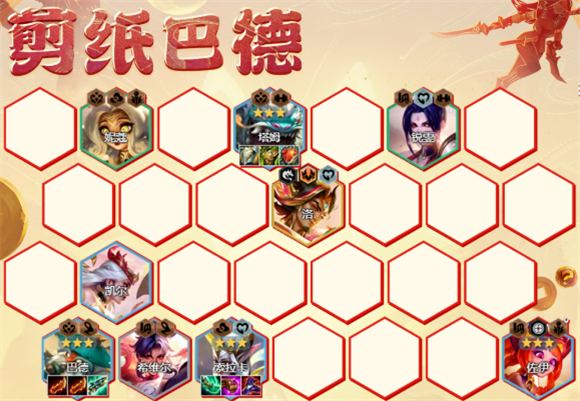 金铲铲之战s11剪纸巴德阵容攻略插图3爱奇漫