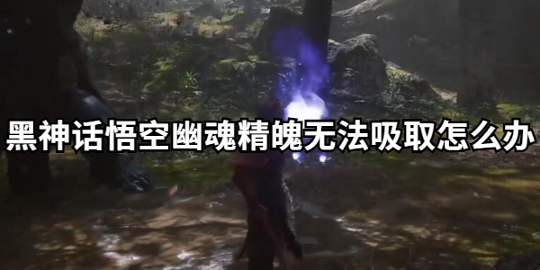 黑神话悟空幽魂精魄无法吸取怎么办插图1爱奇漫