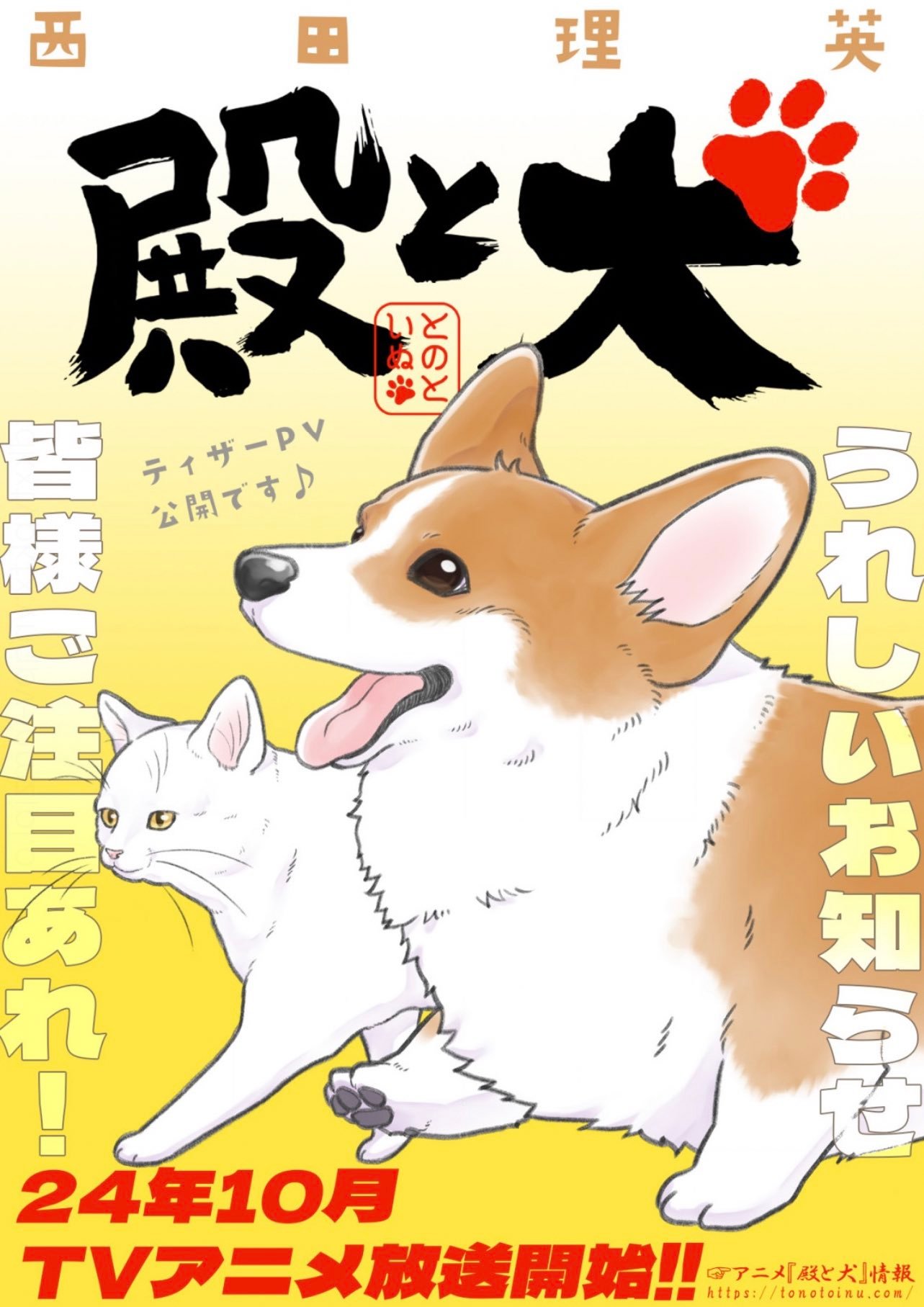 TV动画《老爷与犬》公开先导PV，将于2024年10月开播!插图1爱奇漫