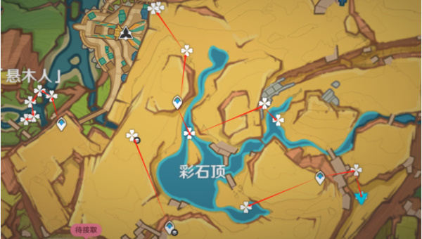 原神青蜜莓采集路线插图5爱奇漫