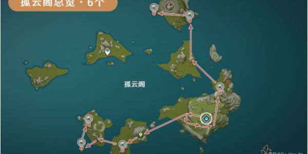 原神清心采集路线插图3爱奇漫