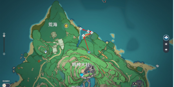 原神海灵芝采集点插图5爱奇漫