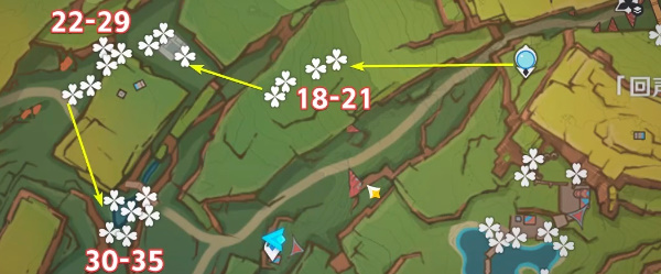 原神肉龙掌采集路线插图7爱奇漫