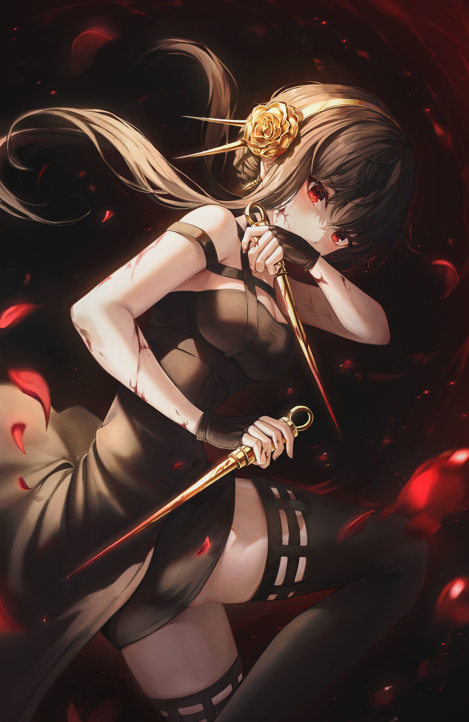 动漫《间谍过家家》女主角「Yor Forger-约尔」4K动态壁纸分享